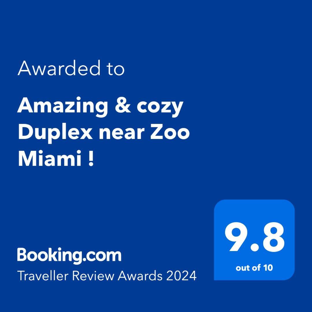 Villa Amazing & Cozy Duplex Near Zoo Miami ! Exterior foto
